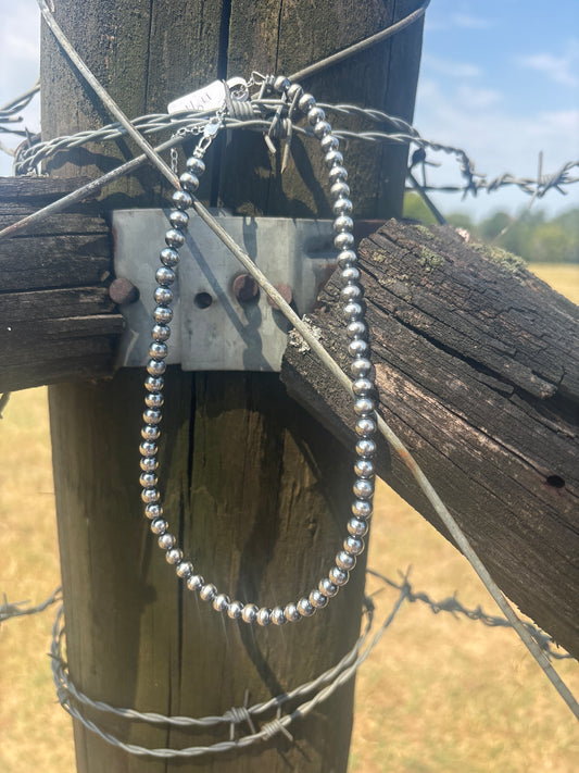 6mm Navajo Pearl Necklace