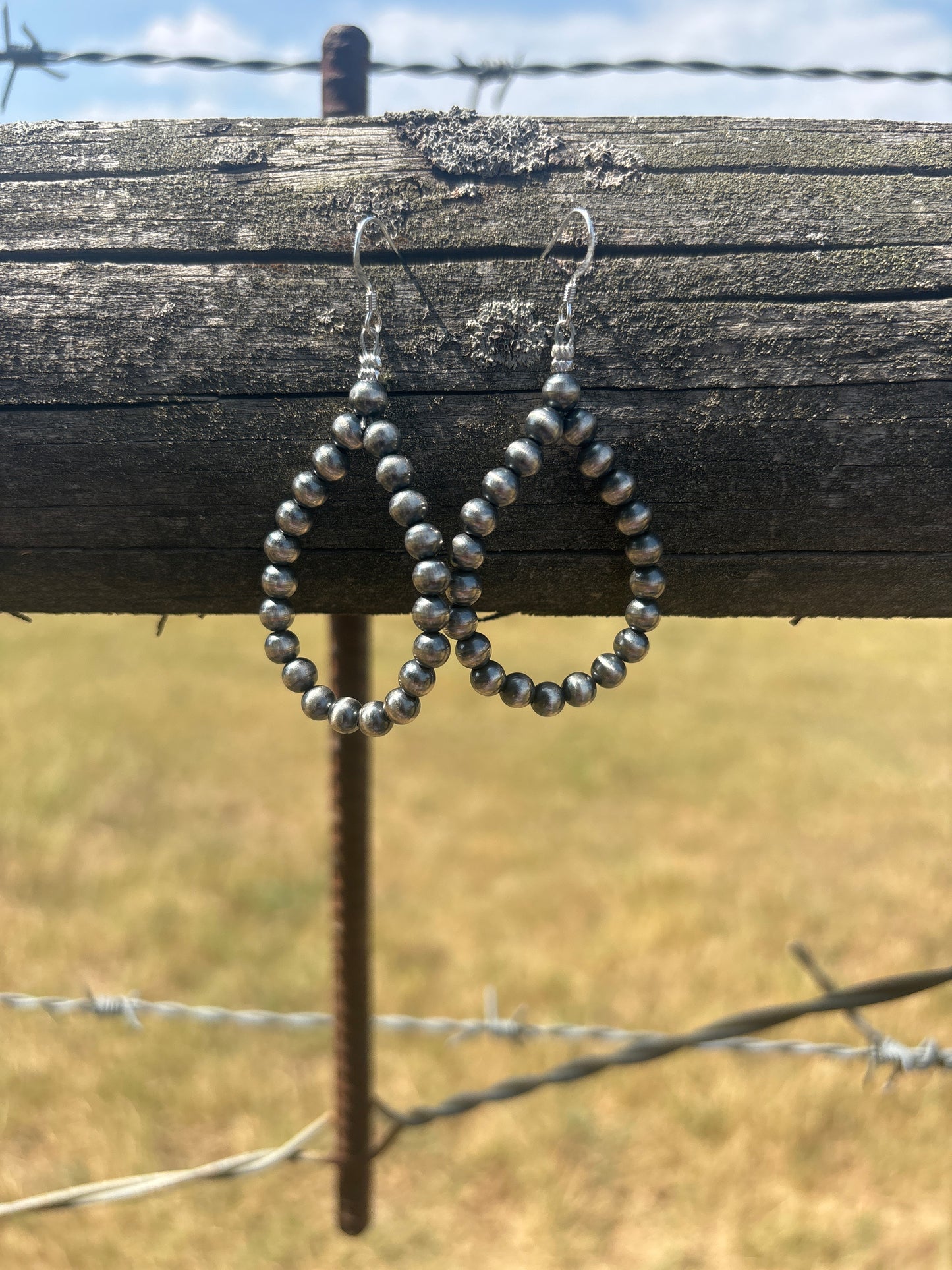 Navajo Pearl Dangles