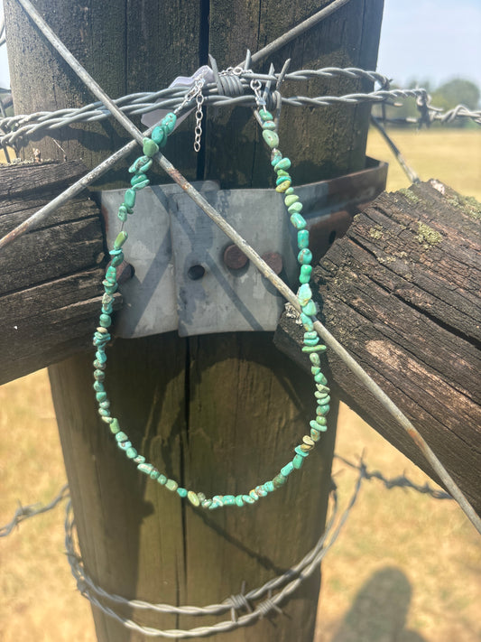Turquoise Nugget Necklace