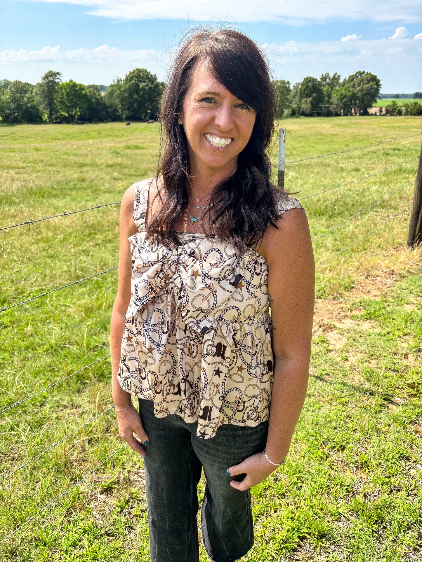Rodeo Ribbon Top