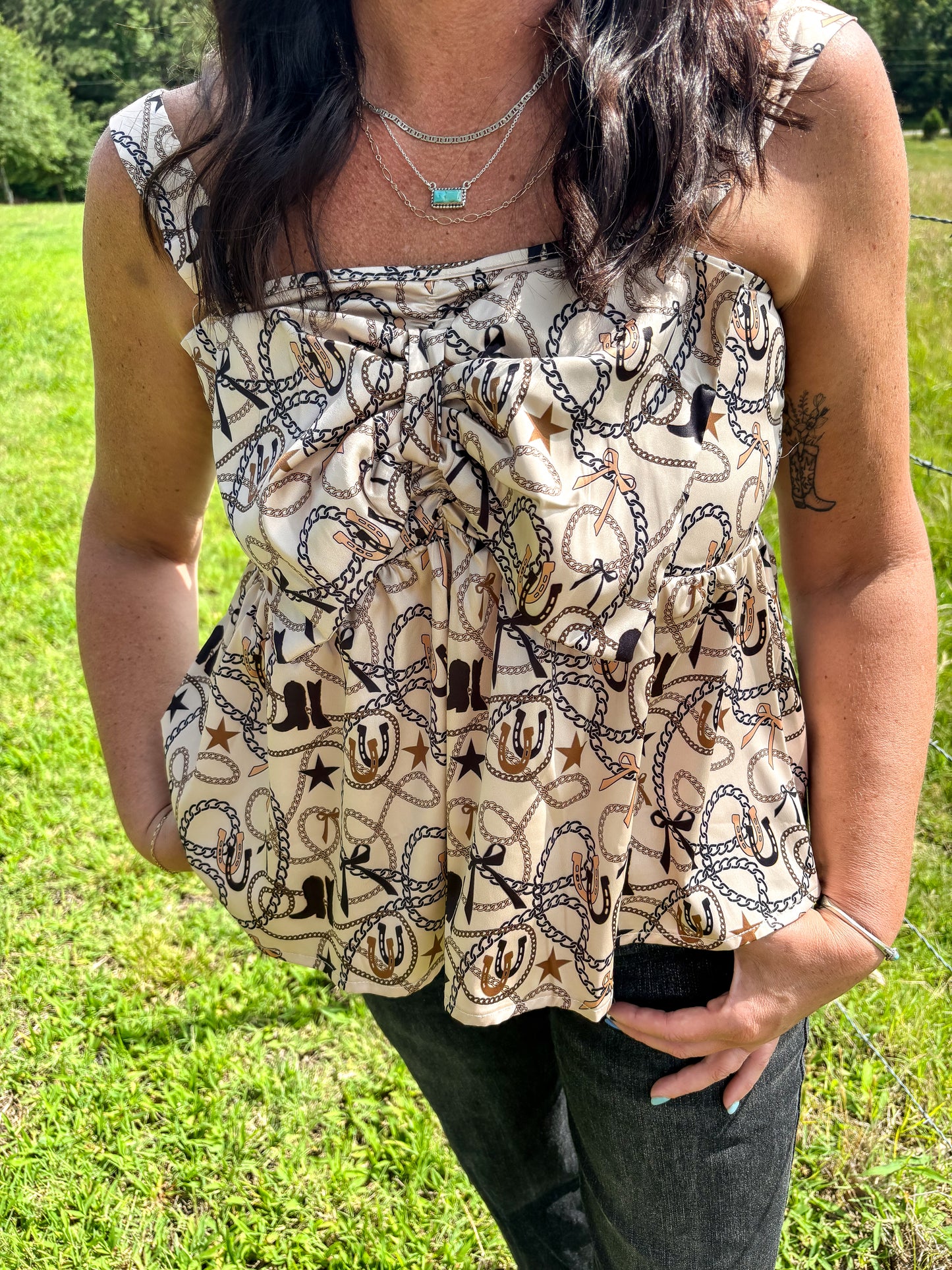 Rodeo Ribbon Top